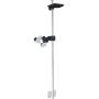 Fetcoi Universal Portable Transducer Bracket, Rotatable Fish Finder Mount Rack Stand for Boat Canoe Kayak Fishing Accessories