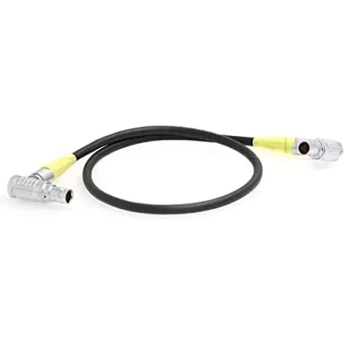 SZRMCC Right Angle 1B 7 Pin Male to Right Angle 1B 7 Pin Digital Lens Motor Cable for Preston MDR Bartech Heden to FIZ