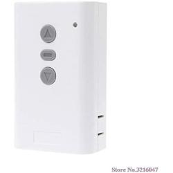 Calvas NEW Motor Controller AC 220V Wireless Remote Control Switch 433MHz UP Down Stop Tubular Forward Reverse TX RF