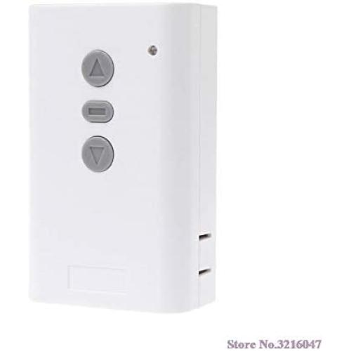 Calvas NEW Motor Controller AC 220V Wireless Remote Control Switch 433MHz UP Down Stop Tubular Forward Reverse TX RF