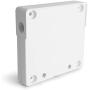 Five Oceans FO1586 Rail-Mount Outboard Motor Bracket, Up to 80 lb and 1 inch (25.4mm) Rail Diameter, UV-Stabilized Polypropylene, Stainless Steel Hardware Included