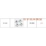 Vehicles-OCS Occus 9130 XLH 1/16 RC Car Spare Parts Complete Part 30-WJ01~30-DJ04 Motor Drive Shaft Drive Cup pin ESC Bearing Remote Screw etc - (Color: WJ08)
