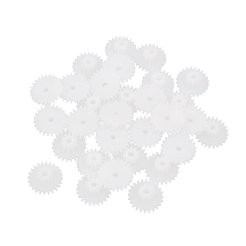 sourcing map 24 Teeth DIY Parts Model Motor Gear Wheel 2410-2B 30pcs