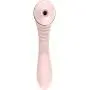 BEELOO Dual Motor Wireless Soft Silent Cordless Waterproof USB Recharging Therapeutic Vi Power Color Pink, Large