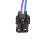 3 Pins Blower Motor Resistor Connector Replace Wiring Harness for Chevy, GMC Silverado, Tahoe, Suburban, Sierra, Yukon XL - AC,Replace 8e5h-19e624-a, 89018778, 89019351, 1581773