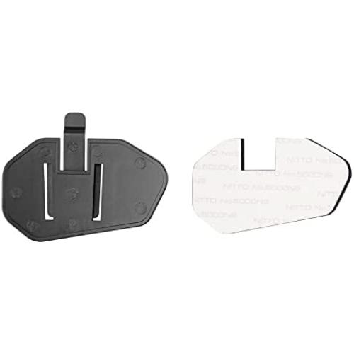 FreedConn Accessories Sticker Clip for R1Plus/R1 Pro/R1 Motorcycle Bluetooth with Camera Helmet Intercom Mount Glue Base Installation Bracket Accessory 1 Pack/Standard