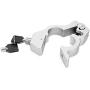 Modengzhe Mototcycle Handlebar Anti-Theft Lock Aluminum Safety Grip Brake Additional Lock for Motorbikes Scooters ATVs Dirt Bikes (Silver)