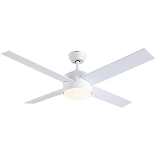 Ventilateurs de plafond avec télécommande, Ventilateur de plafond SNJ de 52 pouces, Moderne pour chambre, cuisine, salon, blanc avec lumière, ventilateur intérieur, moteur silencieux AC, LED, minuterie, 4 pales Ventilateurs de plafond avec télécommande, Ventilateur de plafond SNJ de 52 pouces, Moderne pour chambre, cuisine, salon, blanc avec lumière, ventilateur intérieur, moteur silencieux AC, LED, minuterie, 4 pales