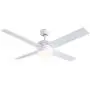 Ventilateurs de plafond avec télécommande, Ventilateur de plafond SNJ de 52 pouces, Moderne pour chambre, cuisine, salon, blanc avec lumière, ventilateur intérieur, moteur silencieux AC, LED, minuterie, 4 pales Ventilateurs de plafond avec télécommande, Ventilateur de plafond SNJ de 52 pouces, Moderne pour chambre, cuisine, salon, blanc avec lumière, ventilateur intérieur, moteur silencieux AC, LED, minuterie, 4 pales