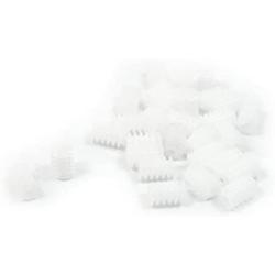 sourcing map 2mm x 6mm x 9.5mm Plastic Worm Gear for DIY Motor Reduction Box 30 Pack
