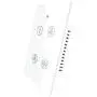 MOES WiFi Smart Ceiling Fan Light Wall Switch, Smart Life/Tuya APP Remote Timer and Counterdown, Compatible with Alexa and Google Home, No Hub Required, Neutral Wire Required,White