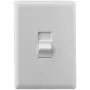 Home Automation Lighting, ZWAVE Plus Smart Switch by Ecolink, Lighting Switch Control, White Single Toggle Style Light Switch Design (PN - STLS2-ZWAVE5)