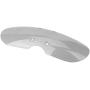 Gorgeri Universal Mud Flap Guard Fairing Mudguard Cover Motorcycle Short Front Mudguard Cover Guard AccessoriesFit for Triumph T100 2001-2016(Silver)