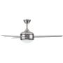 Design House 157339 Treviento 52 in. Indoor Ceiling Fan with Light, LED, Satin Nickel