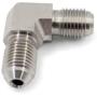 3AN to 3AN Fitting - 90 Degree Male Union Elbow Flare Adapter for Brake Clutch Fuel Oil Coolant (Steel) - K-MOTOR