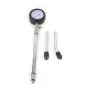 AUTO Tools Petrol Gasoline Engine Cylinder Compression Tester Kit with M10 M12 M14 M16 M18