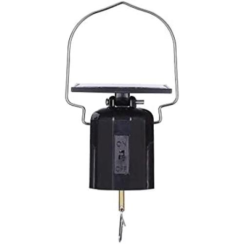 U/D Solar Energy Operated Wind Spinner Motor for Hanging Garden Wind Spinners and Wind Chimes, Disco Ball Motor Load Capacity of 4 Pounds