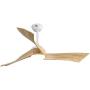 Sofucor Ceiling Fan 52 Inch Wood Ceiling Fan with Lights Remote Control Dimmable Light Reversible DC Motor Modern Ceiling Fan for Kitchen Bedroom Basement Dining Living Room Light Wood