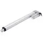 EElabper 750N Electric Linear Actuator 10mm/s 12V Stroke 250mm Motor Linear Motion Controller with Limit Switch
