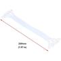 Antrader JST XH 2 Pin 2.54mm Pitch 26AWG Single Female Flat Wire Adapter Cable 200mm Long Pack of 50
