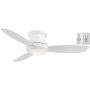 Minka-Aire F518L-WH, Concept II LED White Flush Mount 44