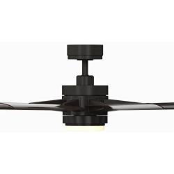 Fanimation MAD8152DZW Indoor/Outdoor Custom Ceiling Fan Motor-Dark Bronze, with LED, Light Kit