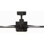 Fanimation MAD8152DZW Indoor/Outdoor Custom Ceiling Fan Motor-Dark Bronze, with LED, Light Kit
