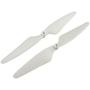 Upgrade Motors Main Blade Propellers for Hubsan H502E H502S Drone Replacement CCW CW with Metal Gear RC Quad Copter Spare Parts Set (White)