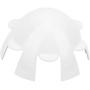 ViaGasaFamido Wind Turbine Generator, Windmill Generator 800W 12V/24V/48V Wind Turbine Businesses 6 Blade Wind Controller Turbine Generator Kit for Boats, Terraces, Cabins or Home(White 48V)