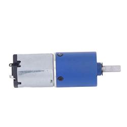 DC Gear Motor, Electric D Shaped Output Shaft Gear Motor 12V High Conductivity High Torsion for Digital Products(187RPM 1: 64)