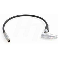 HangTon Right Angle 10 Pin to RS 3 Pin Power and Start Stop Cable for Preston MDR3 MDR4 Motor to Sony Alexa Amira Camera (R10-RS+Pwr) 30cm