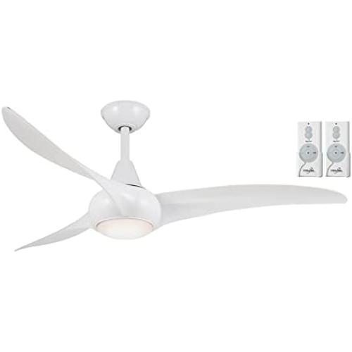 Minka-Aire F844-WH Light Wave 52