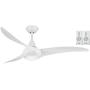 Minka-Aire F844-WH Light Wave 52