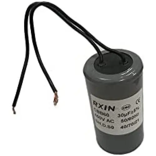 Accessoires Condensateurs BENLIUDH 30uF CBB60 Moteur AC 450V Fréquence 50Hz/60Hz avec 2 Fils 1 Pièce Accessoires Condensateurs BENLIUDH 30uF CBB60 Moteur AC 450V Fréquence 50Hz/60Hz avec 2 Fils 1 Pièce