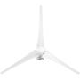 1600W Small Wind Generator Turbines Kit Wind Turbine Businesses 3 Blades Power Parts for Marine Home Charging(12V white)
