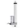 EElabper 750N Electric Linear Actuator 10mm/s 12V Stroke 250mm Motor Linear Motion Controller with Limit Switch