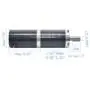 12V Electric DC Planetary Gear Motor 50 RPM Diameter 50mm 12mm Out Shaft with Metal Gearbox for Robot Motor