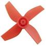 Upgraded Spare Parts Motors Propellers Props with Frame for JJRC H36 Tiny Whoop Eachine E010 Blade Inductrix Micro Drone Parts (Black-Red)