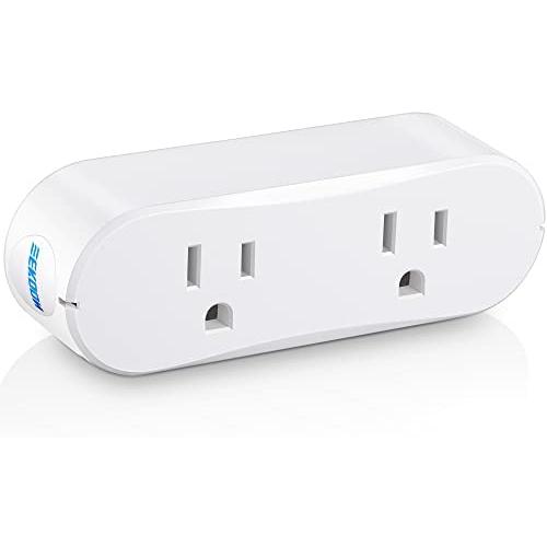 Feekoon Temperature Controlled Outlet Plug, Outdoor Temperature Sensor Switch Cold Weather Thermo Outlet on at -4 Degrees to 14 Degrees for RV Oil Pan Heater and Pond Filtration Equipment