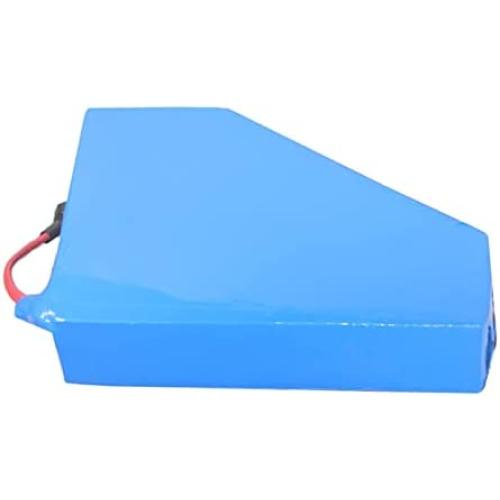 Wnicek 72V 20AH 30AH 40Ah E-Bike Battery Li-ion Triangle Battery Pack with Fast Charger and Triangle Bag for Electric Motorcycle/Electric Bike 500W-2800W Motor Lithium Battery