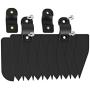 NyVoozy Rudder Clamp on Boat Rudder Fits Most 24 to 55