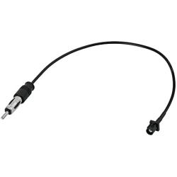 Bingfu Car Antenna Adapter for Select Euro/General Motors/Chrysler/Dodge/Jeep/Ford 2000-up Vehicles Aftermarket Stereo Radio Installation - Retain Factory Antenna Adaptor Cable ZA13