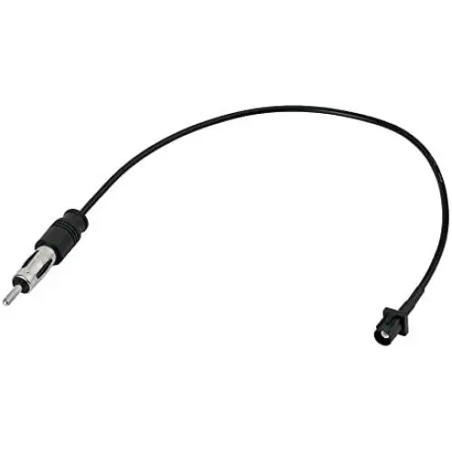 Bingfu Car Antenna Adapter for Select Euro/General Motors/Chrysler/Dodge/Jeep/Ford 2000-up Vehicles Aftermarket Stereo Radio Installation - Retain Factory Antenna Adaptor Cable ZA13