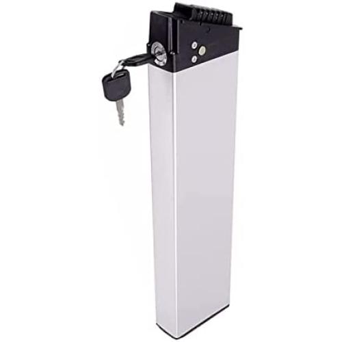 36V 10Ah Folding Built-in E-Bike Lithium-Ion Battery, with 42V 2A Charger Built-in 15A BMS, Suitable for 250-750W Motors