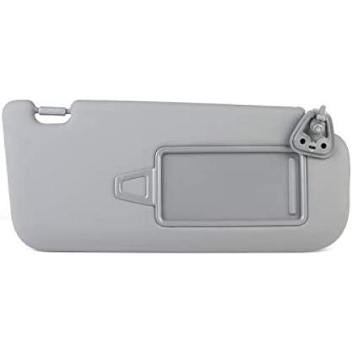 Hyundai Motors OEM Genuine 85202 2H0208M Right Passenger Inside Sun Visor Gray 1-pc For 2007~2010 Hyundai Elantra : Avante HD