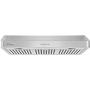 Empava Ducted Under Cabinet Range Hood with Push Button Controls Sealed Aluminum Motor 3 Speeds Fans Baffle Filters and LED Lights in Stainless Steel 500CFM, 30 Inch