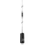 HYS 27Mhz CB Antenna 50.59inch Stainless Steel Shaft 1.8-36Mhz 120W Ham/Amateur Radio Antennas for CB Band Mobile/Handheld Radio