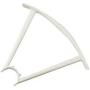 Main Blade Propellers CCW CW Replacement Propeller Guard Protectors Motors for Syma X21 X21W X22 X22W Drone Replacement RC Quadcopter Spare Parts Set White (Propeller Guard 4pcs)