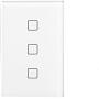 US WiFi Smart Timer Switch Glass Panel Wall Touch Curtain Roller Shutter Electric Motor Switch Controller by Tuya Smart Life App Voice Remote Control Works with Google Home Alexa for Smart Home