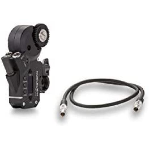 TILTA WLC-T03-M Nucleus-M Brushless Wireless Follow Focus FIZ Lens Control Motor with Nucleus-M 7-Pin to 7-Pin Motor to Motor Connection Cable (Straight) 55cm WLC-T03-7P-S-55